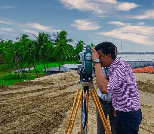 Land survey and mapping
